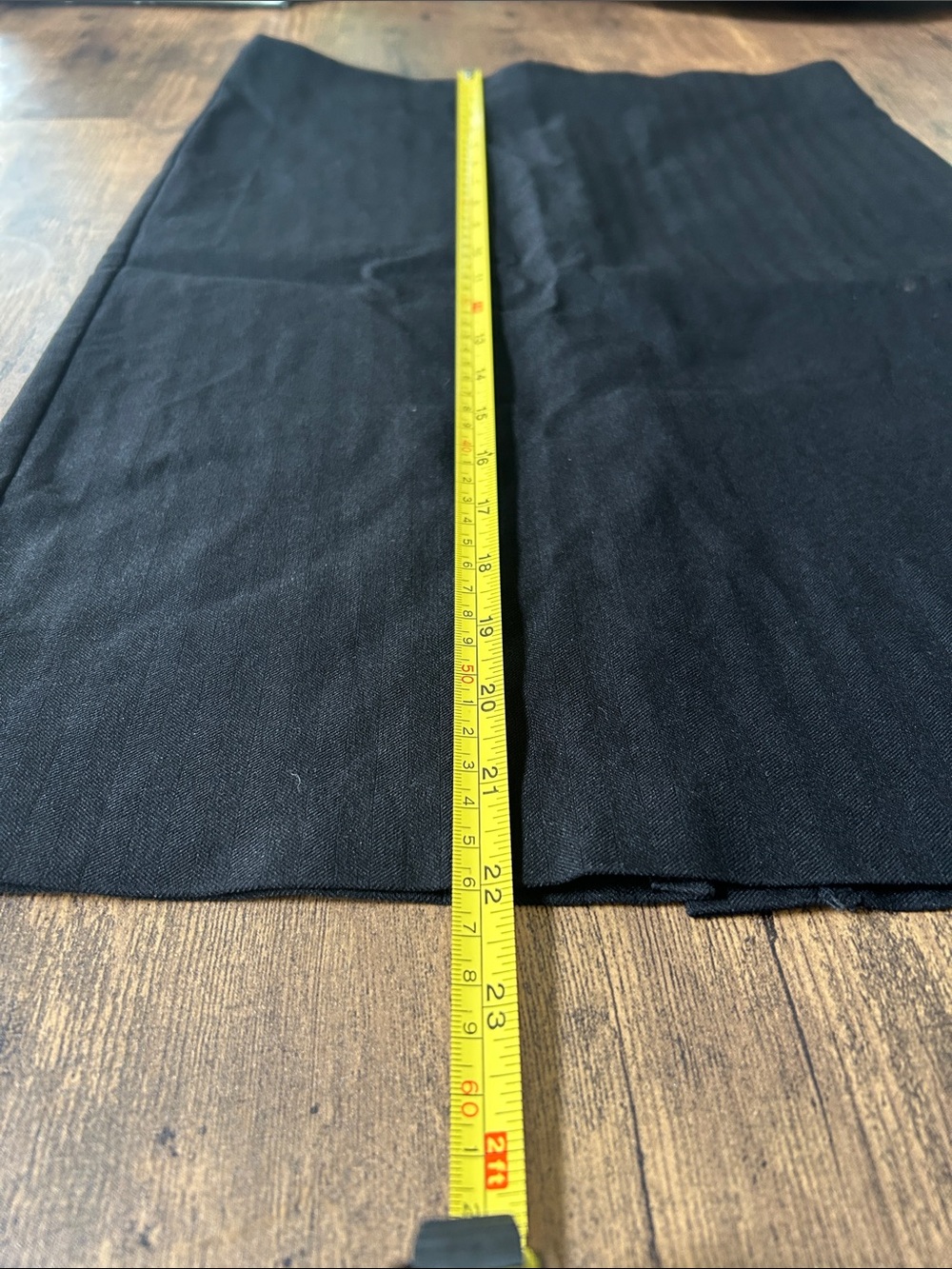 Joyce Leslie Classic Black Pencil Skirt - Sleek Midi - Picture 5 of 5